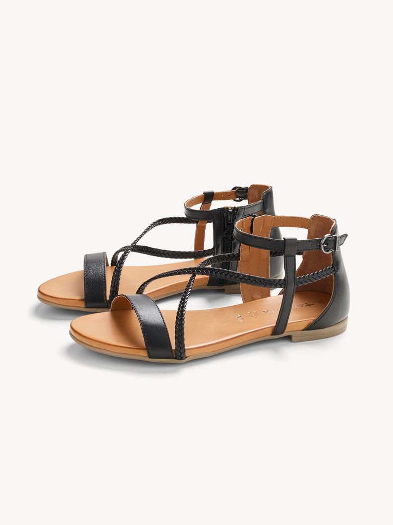 Sandale - schwarz, BLACK, hi-res