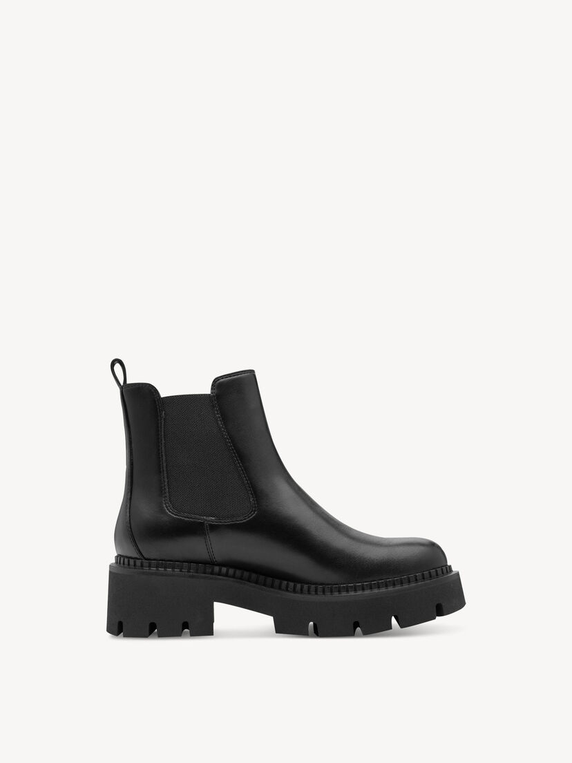 Chelseaboot - zwart, BLACK, hi-res