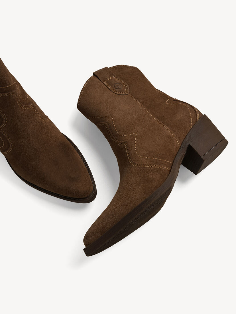 Enkellaarsje, BROWN, hi-res