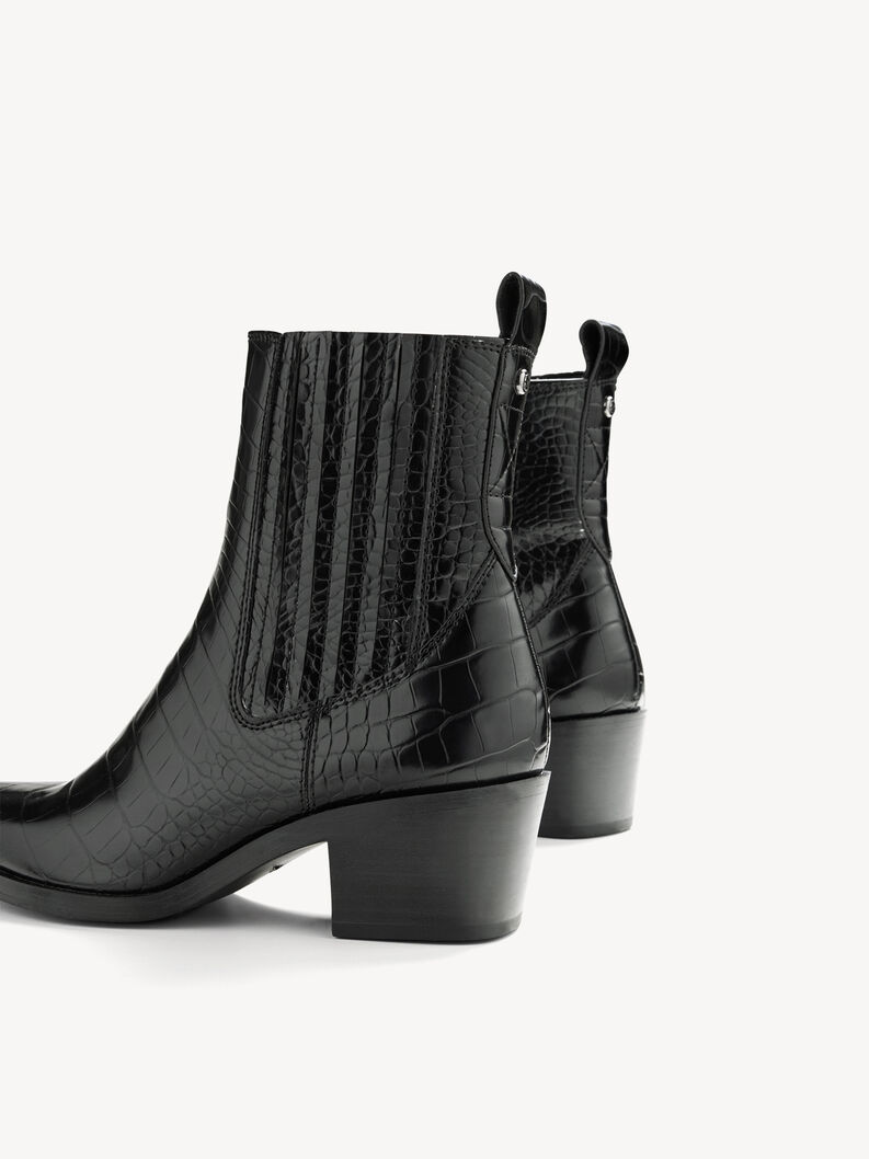 Chelsea boot, BLACK CROCO, hi-res