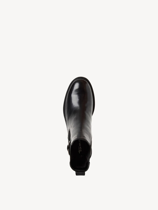 Chelseaboot, BLACK LEATHER, hi-res