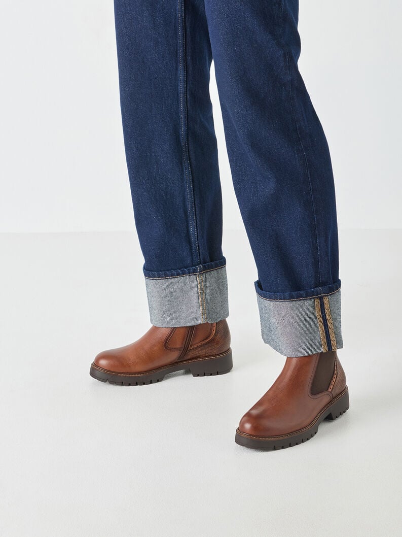 Chelsea Boot, COGNAC LEATHER, hi-res