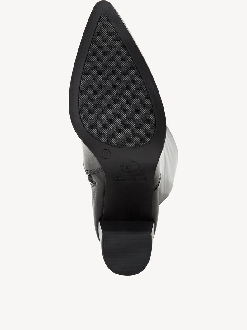Leather Boots - black, BLACK LEATHER, hi-res