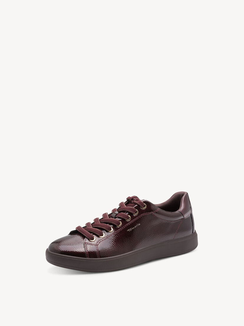 Sneaker - rood, BURGUNDY PAT., hi-res