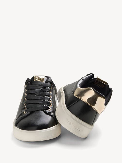 Sneaker, BLACK/GOLD, hi-res