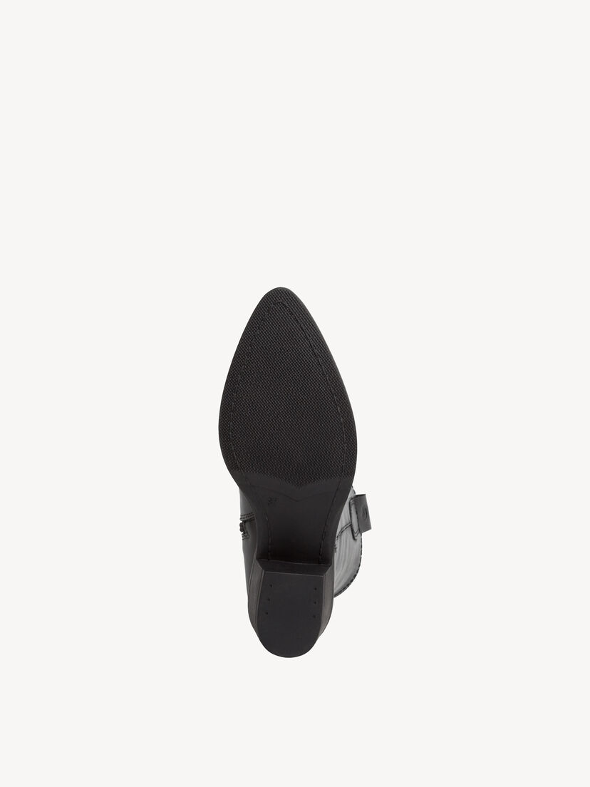 Leren Laarzen - zwart, BLACK LEATHER, hi-res