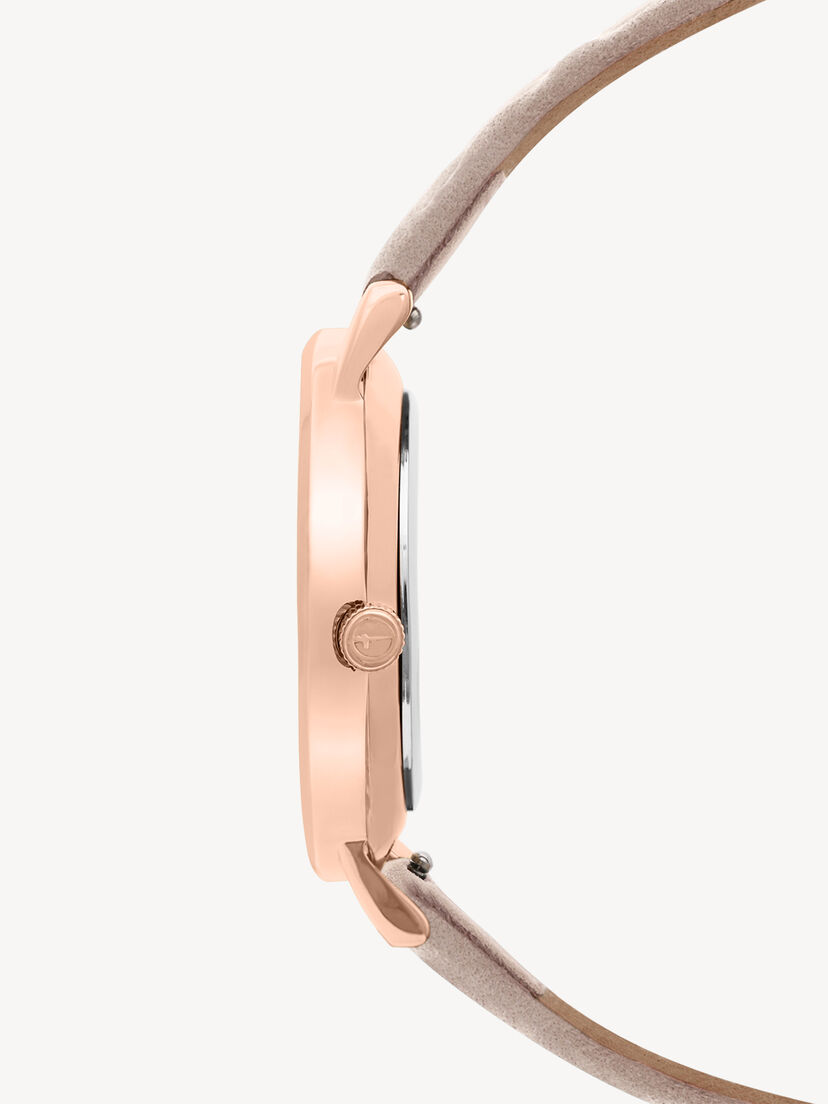 Horloge - rosegoud, ros&eacute;gold-matt silber-wei&szlig;, hi-res