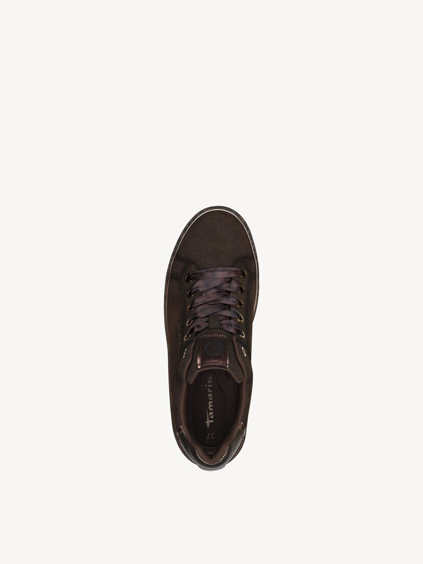 Sneaker - bruin, MOCCA/LEOPARD, hi-res