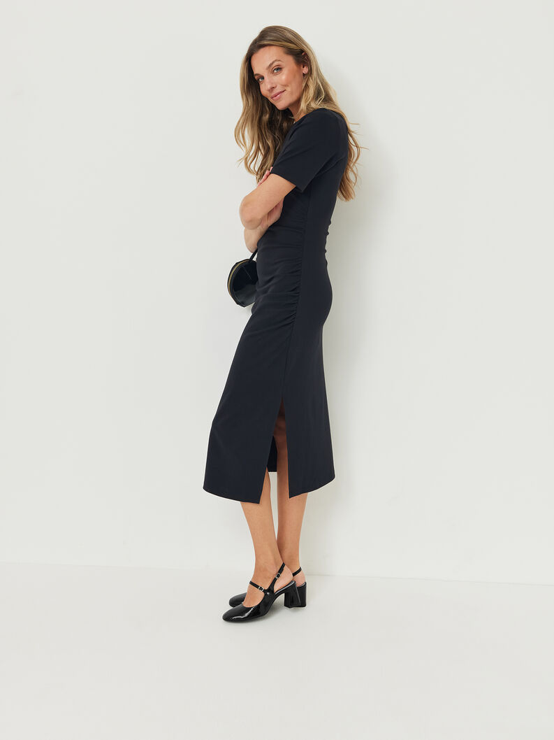 Slingpumps - zwart, BLACK PATENT, hi-res