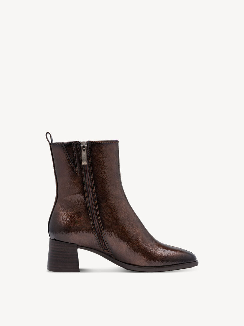 Enkellaarsje, BROWN PATENT, hi-res