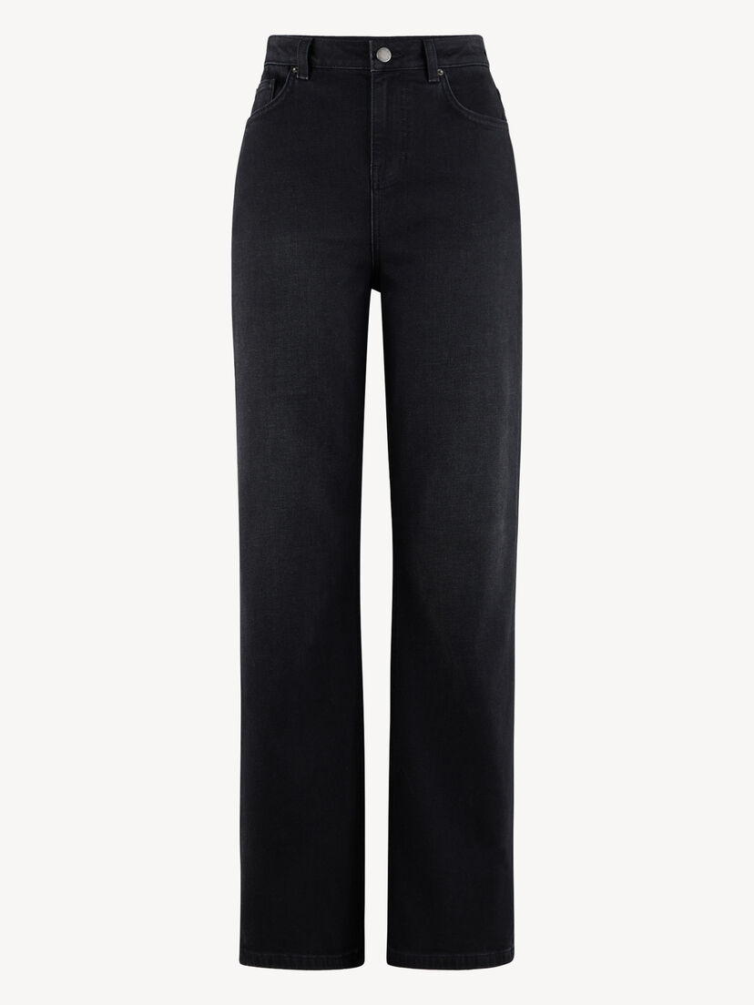 Jeans - zwart, Wash Black Denim, hi-res