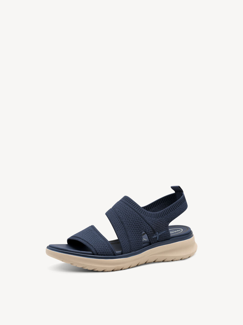 Sandaal - blauw, NAVY, hi-res