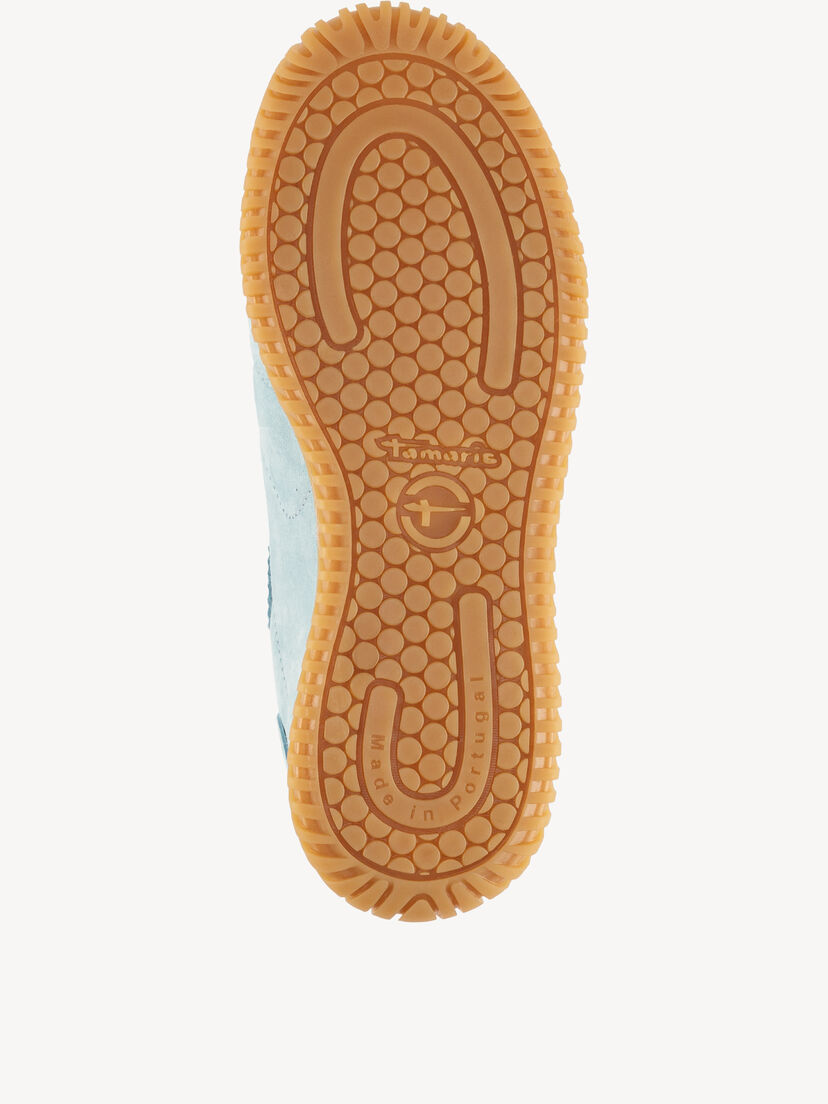 Leren Sneaker - blauw, LIGHT BLUE, hi-res