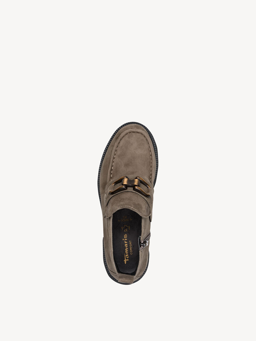 Enkellaarsje, TAUPE SUEDE, hi-res