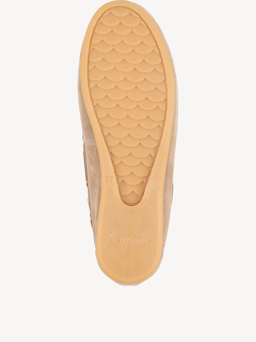 Leren Mocassin - bruin, TAUPE COMB, hi-res