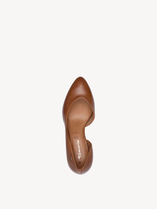 Pumps, cognac, hi-res