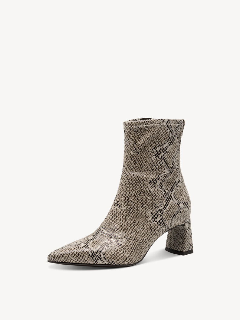 Stiefelette - beige, BEIGE SNAKE, hi-res