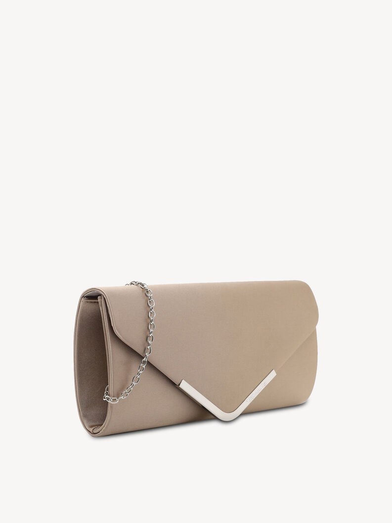 Clutch bag - beige, lighttaupe, hi-res