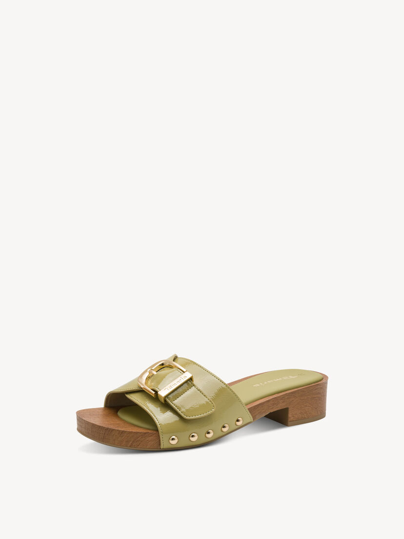 Slipper - groen, OLIVE, hi-res