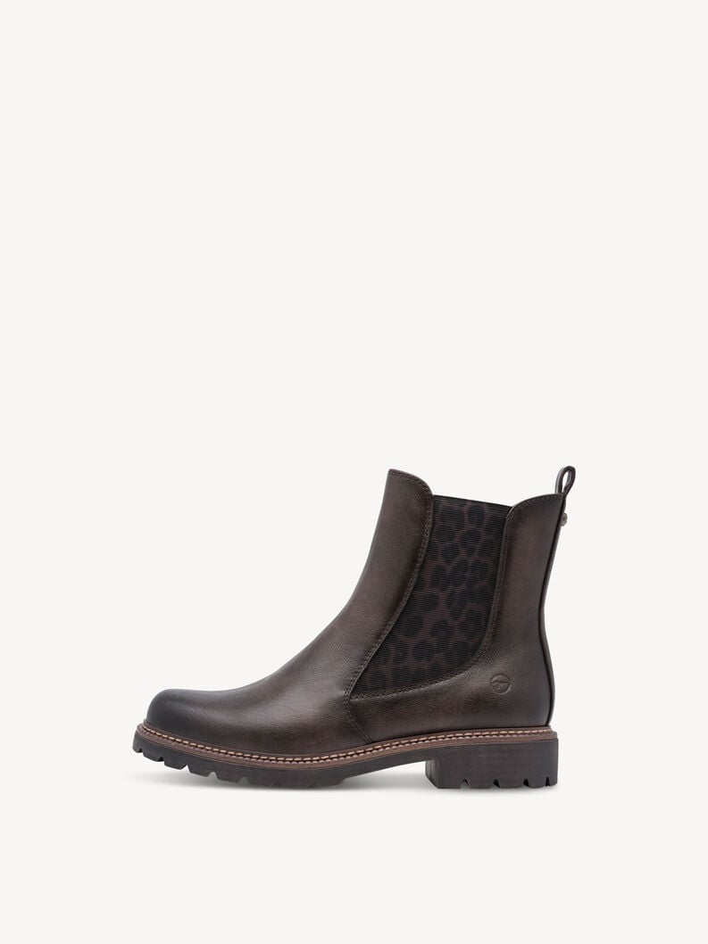 Bottine Chelsea - marron, MOCCA/LEOPARD, hi-res