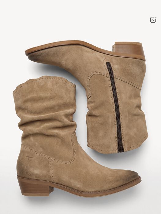 Enkellaarsje, beige, hi-res