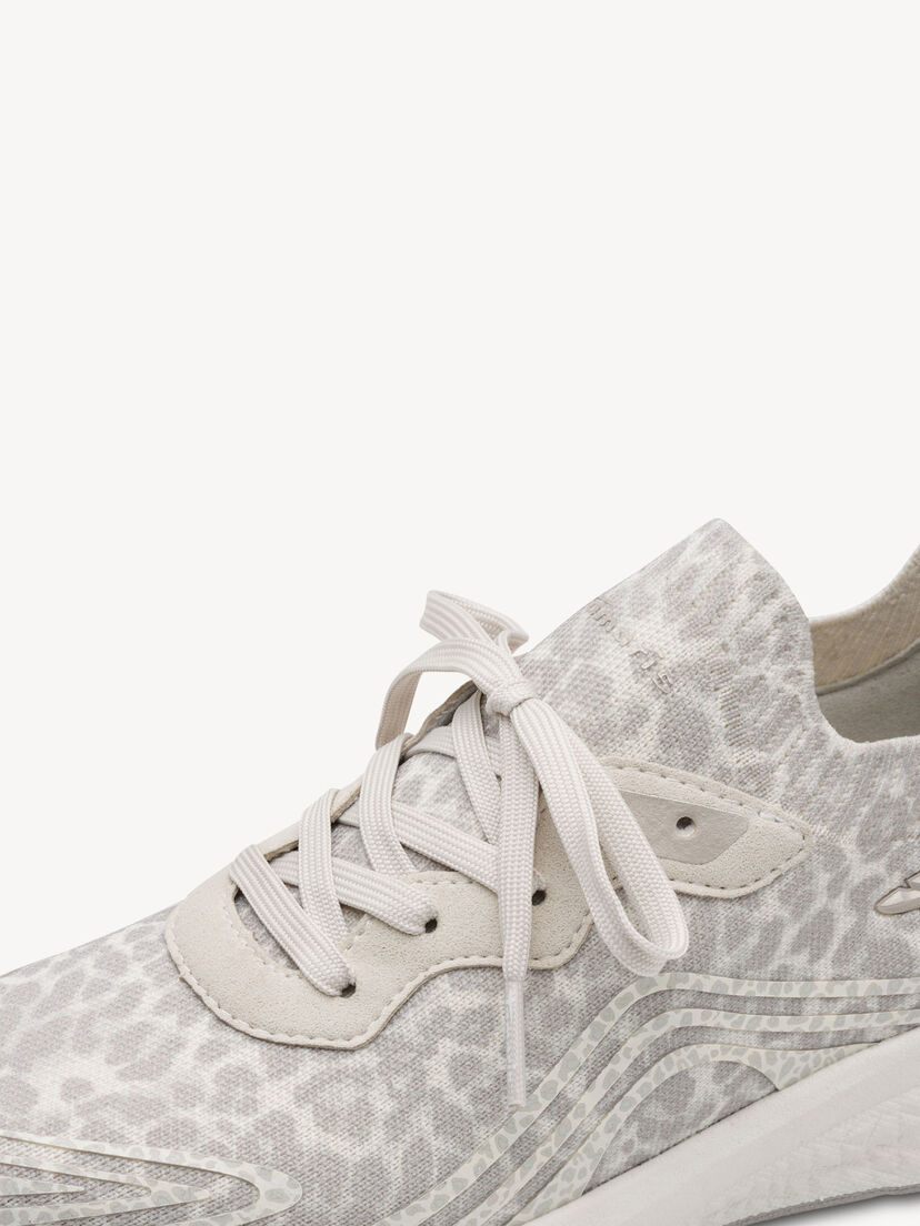 Sneaker - grijs, LEOPARD, hi-res