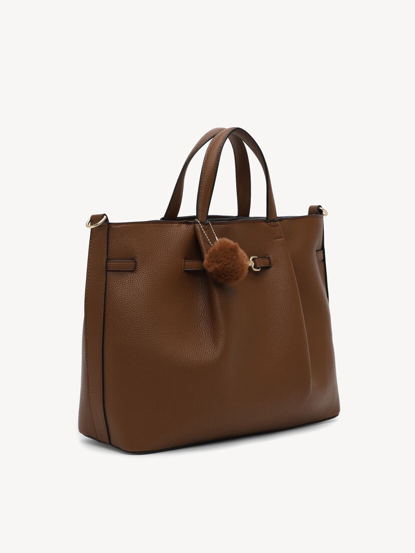 Shopper - bruin, cognac, hi-res