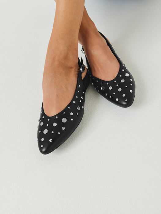 Slingpumps, BLACK, hi-res