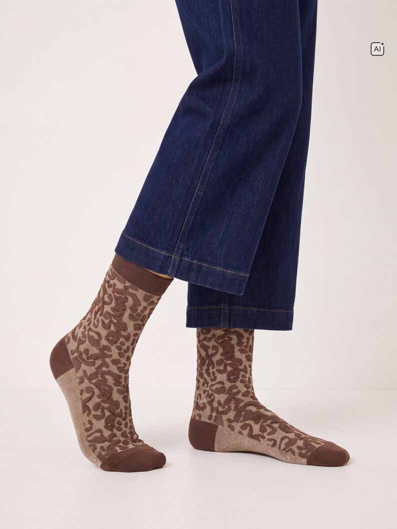 Chaussettes - beige, curds & whey, hi-res