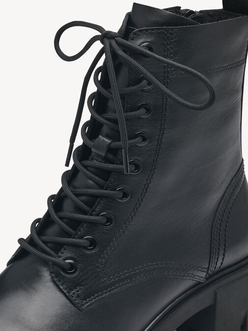 Bottine, BLACK LEATHER, hi-res