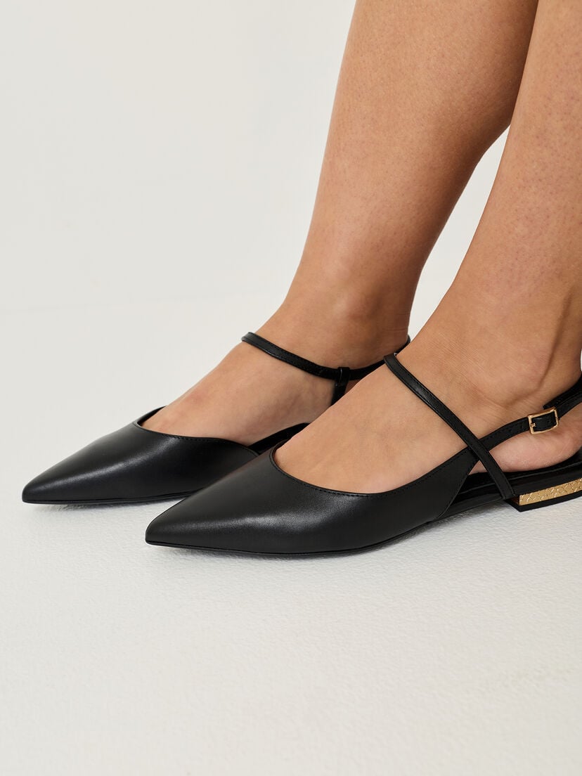 Slingpumps, BLACK, hi-res