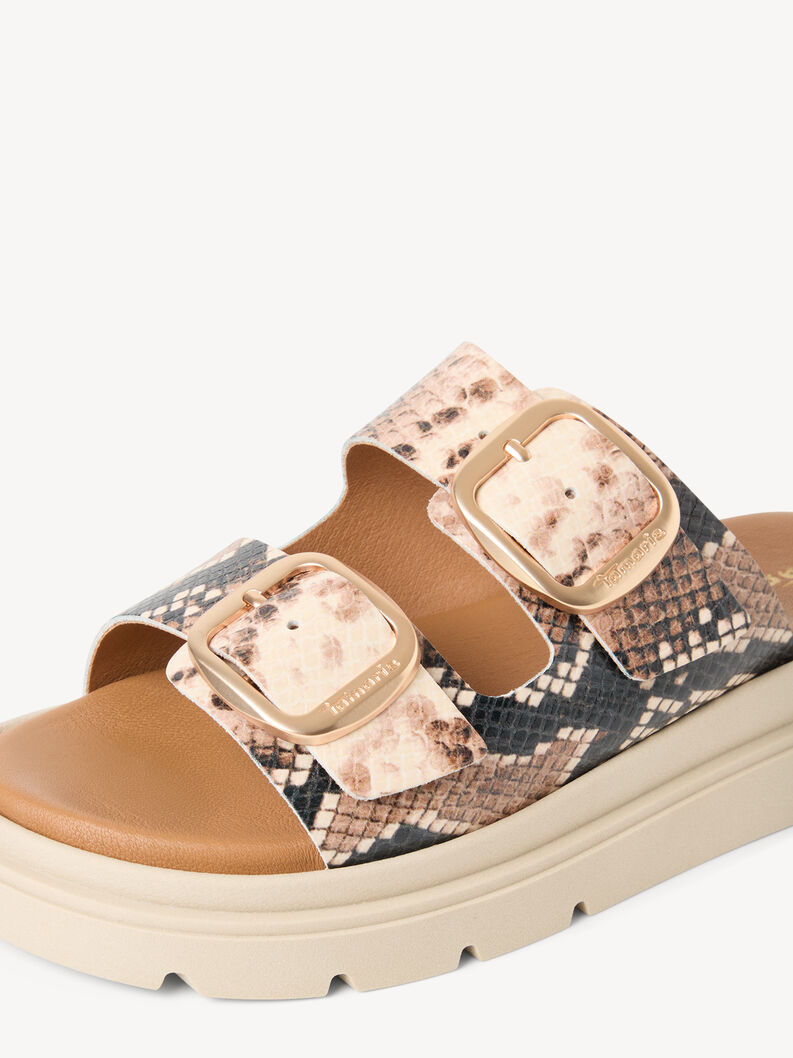 Pantolette, BEIGE SNAKE, hi-res