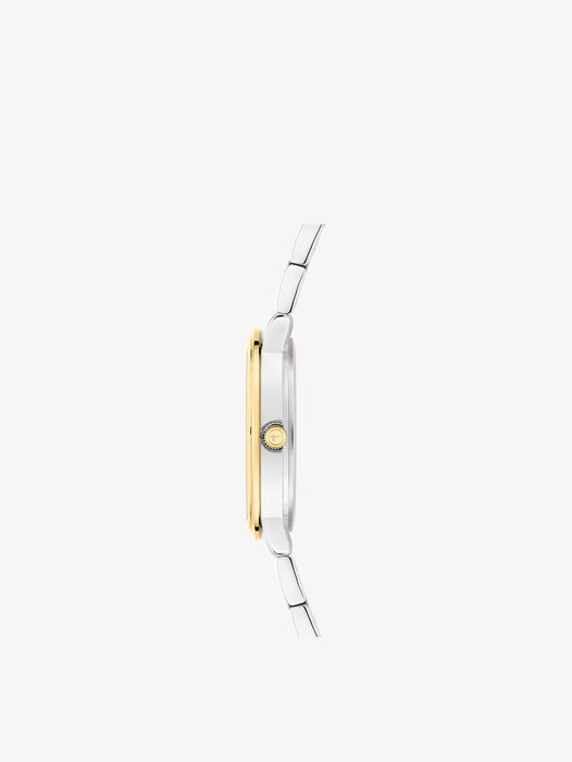 Horloge, bicolor silber-sunray, hi-res