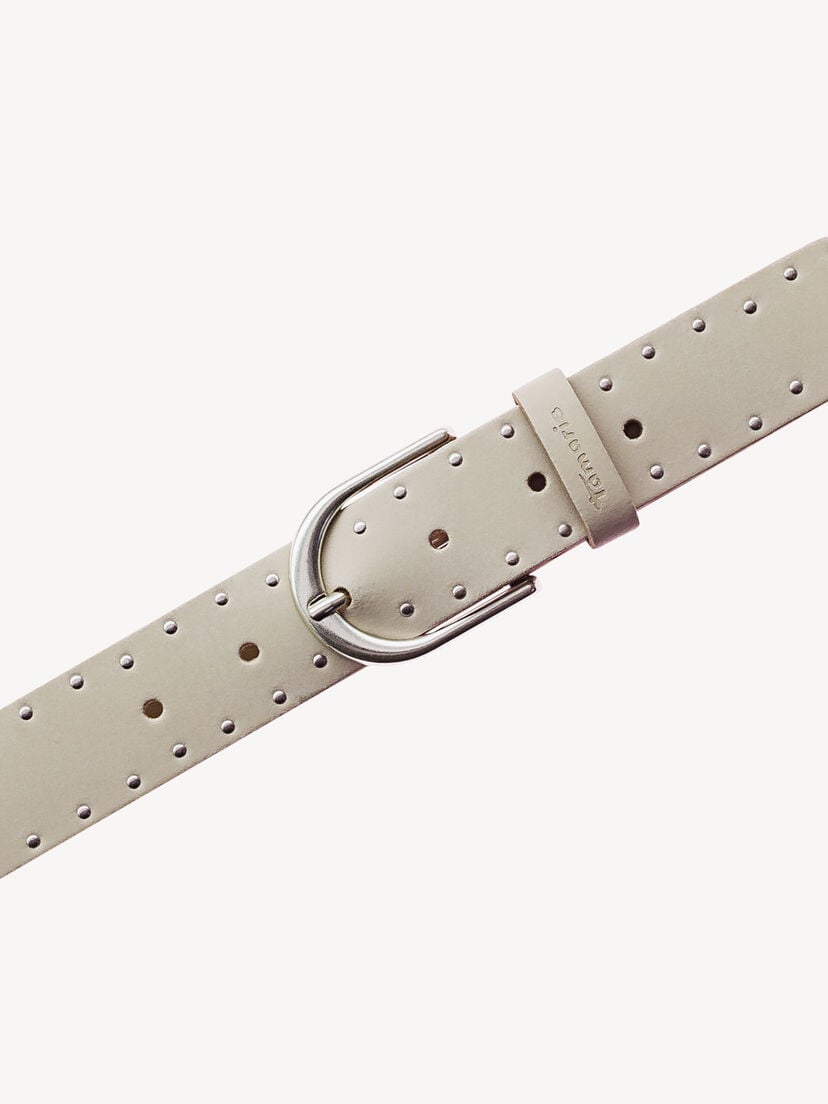 Leren Riem - beige, Nude, hi-res