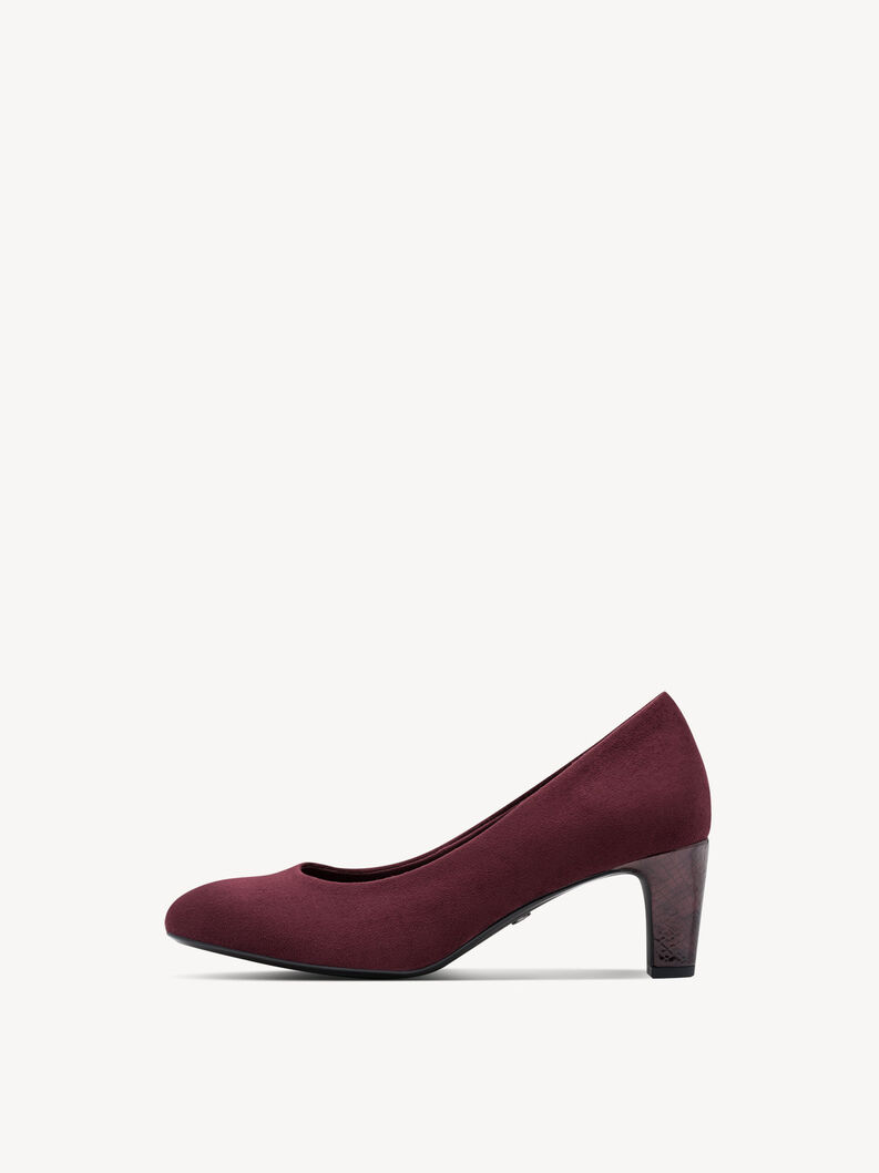 Escarpin, BURGUNDY COMB, hi-res