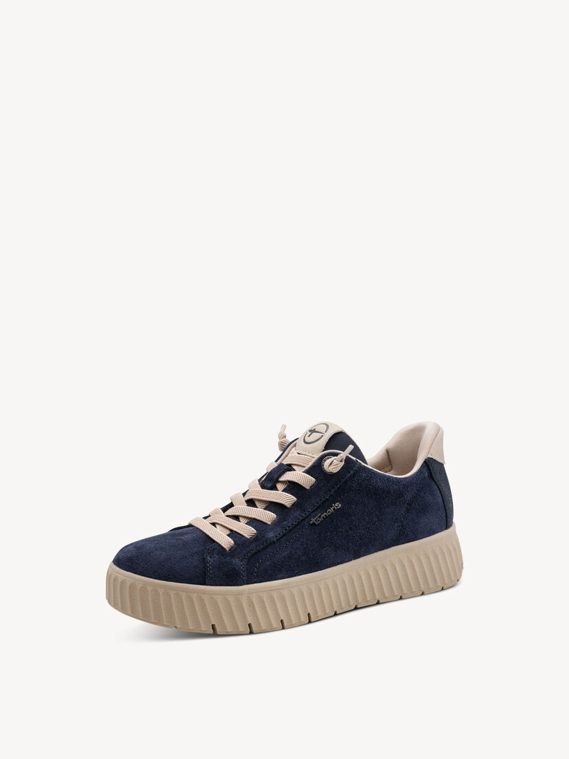 Sneaker - blauw, NAVY SUEDE, hi-res