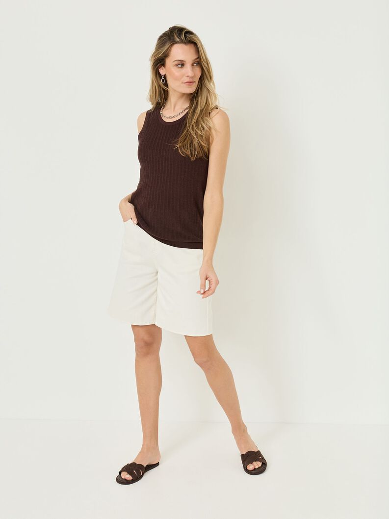 Top en maille - marron, Coffee Bean, hi-res