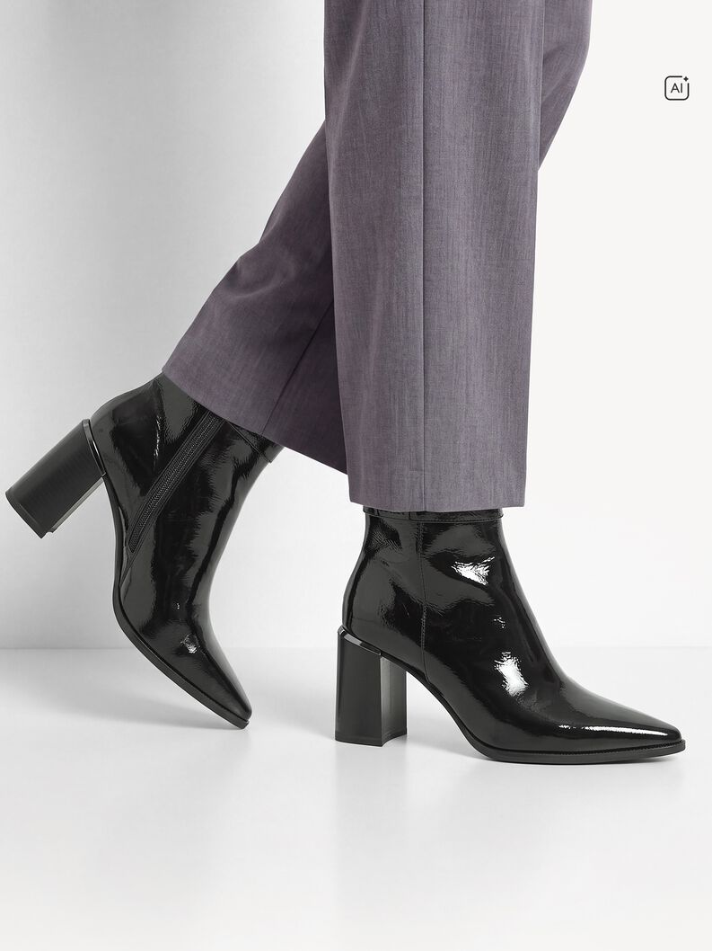Bottine - noir, BLACK, hi-res