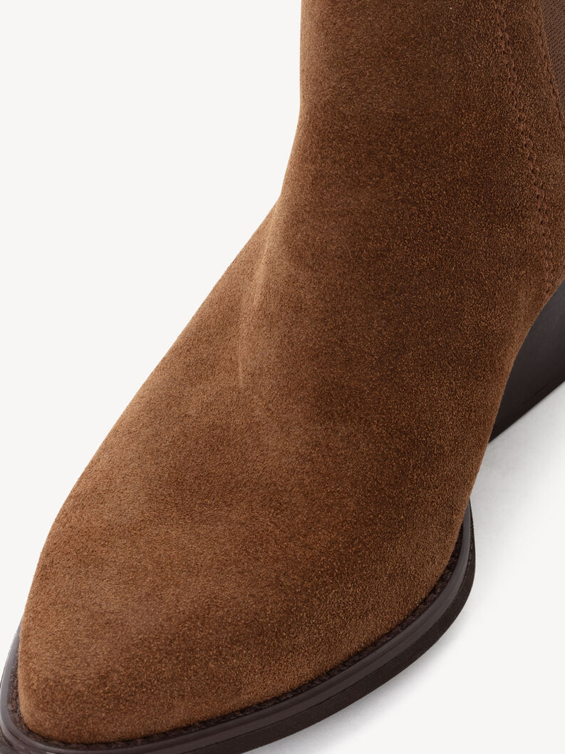Leather Chelsea boot - brown, BROWN, hi-res