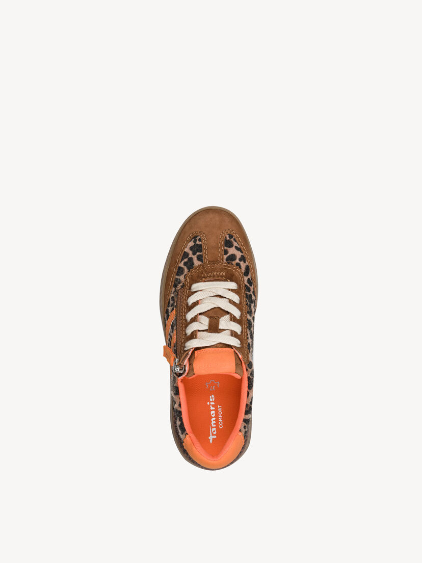 Sneaker - bruin, COGNAC LEOPARD, hi-res