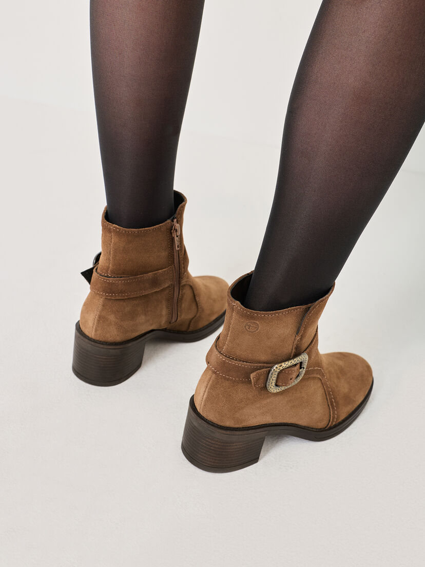 Enkellaarsje, BROWN, hi-res