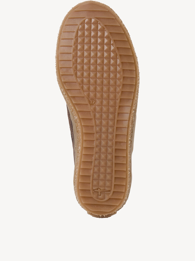 Leren Sneaker - bruin, MOCCA COMB, hi-res