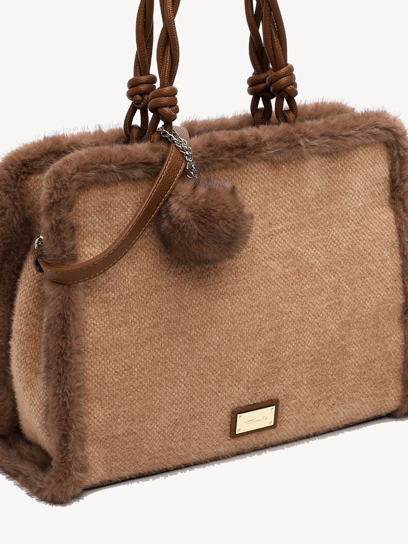Shopper, taupe, hi-res