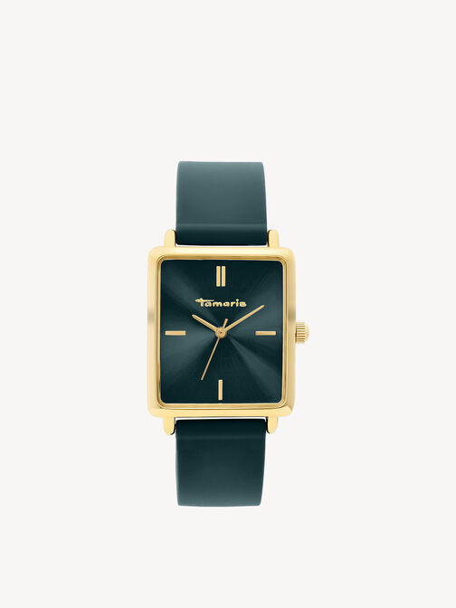 Orologio, gold-sunray  green, hi-res
