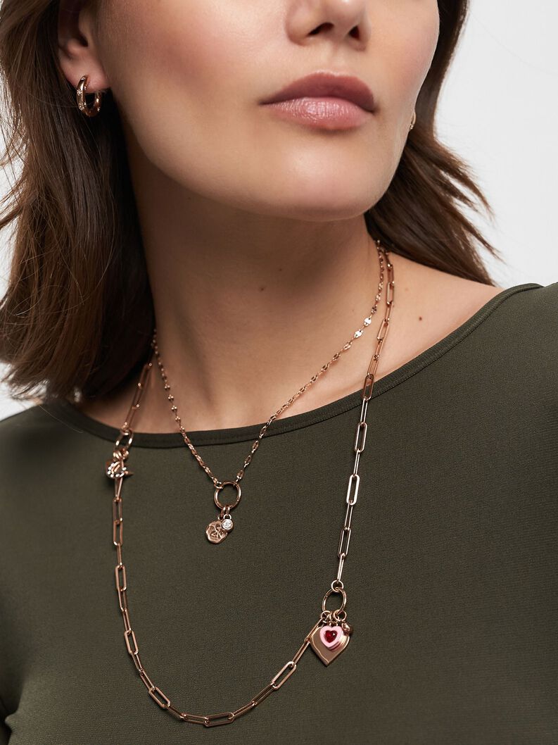 Collier - or rose, ros&eacute;gold, hi-res