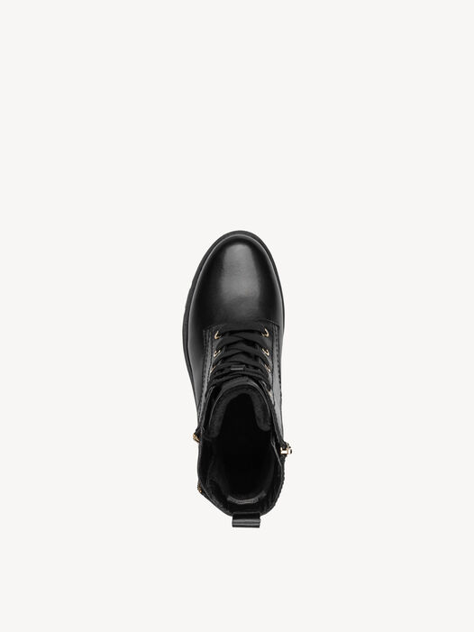 Enkellaarsje, BLACK/GOLD, hi-res