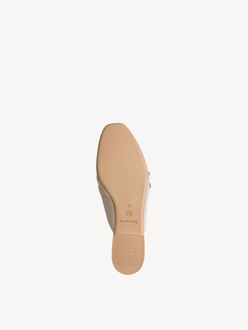 Leren Slipper - beige, IVORY LEATHER, hi-res