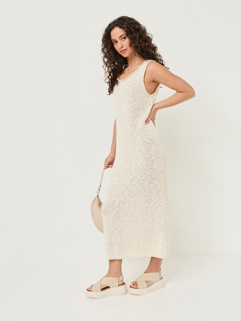 Leren Sandaaltje - beige, IVORY, hi-res