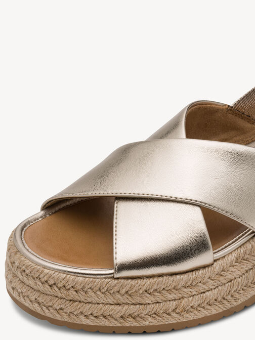 Sandaletter, LIGHT GOLD, hi-res