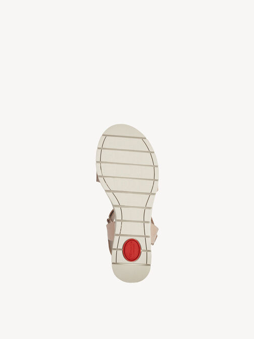 Sandale &agrave; talon, BEIGE NUBUK, hi-res